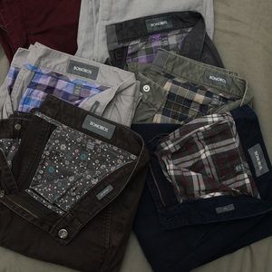 5 pairs of Bonobos chinos